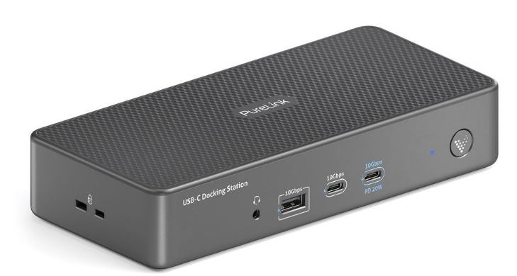PureLink Vuelogic - 14-in-1 USB-C DisplayLink Docking - D210DL PureLink Vuelogic - 14-in-1 USB-C DisplayLink Docking - D210DL